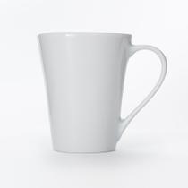 Caneca Tulipa de Porcelana 300 ml 9 x 11 cm Caneca Tulipa de Porcelana 300 ml 9 x 11 cm