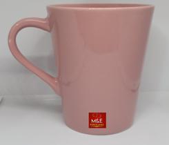 Caneca tulipa lisa em porcelana 330 ml 1 unid