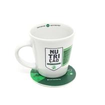 Caneca tulipa + porta copo - nutrição - Profissões
