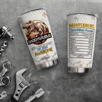 Caneca Tumbler Oasisdream de aço inoxidável 600ml para papai Caneca Tumbler Oasisdream de aço inoxidável 600ml para papai