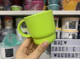 Caneca Tupperware 370 ml Verde Limão - Importada