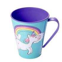 Caneca Unicórnio com Alça 360ml Infantil BPA Free 1 unidade