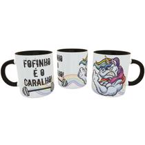 Caneca Unicórnio Malcriado Fofinho é o Caralho Presente Geek