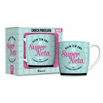 Caneca Urban de Porcelana Família - Neta - 300ml - Brasfoot