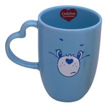 Caneca Ursinhos Carinhosos Oxford 350ml Rosa Amarela Azul Cerâmica Original