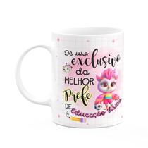 Caneca - Uso exclusivo da melhor professora de Ed Física Caneca - Uso exclusivo da melhor professora de Ed Física