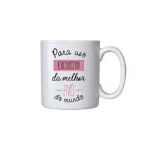 Caneca uso exclusivo da melhor vovo 325ml Caneca Branca Personalizada