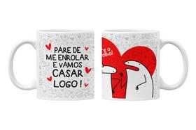 Caneca vamos casar logo Caneca vamos casar logo