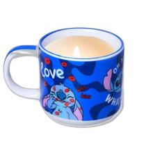 Caneca Vela Decorativa 300Ml Stitch