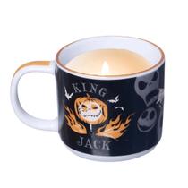 Caneca Vela Decorativa Jack Skellington Estranho Mundo Jack Zona Criativa 10024647