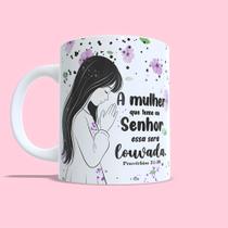 Caneca Versículo Bíblico Presente Pastora Amiga Aniversário Devocional Frase Cristã