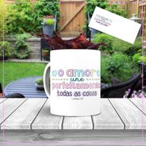 Caneca versículo fofo