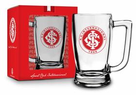 Caneca vidro 340ml - inter - Brasfoot