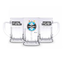 Caneca Vidro 565ml Grêmio
