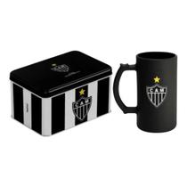 Caneca Vidro Berlim Fosca 480ml Lata Times Atletico Caneca Vidro Berlim Fosca 480ml Lata Times Atletico