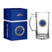 Caneca Vidro Berlim Iron 480ml Times Cruzeiro Serie Ouro Caneca Vidro Berlim Iron 480ml Times Cruzeiro Serie Ouro
