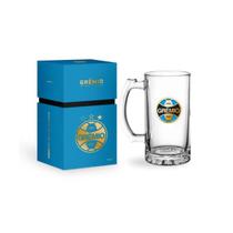 Caneca vidro berlim iron 480ml times - gremio serie ouro Caneca vidro berlim iron 480ml times - gremio serie ouro