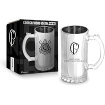 Caneca Vidro Berlim Metalic Times 480ml Corinthians Caneca Vidro Berlim Metalic Times 480ml Corinthians