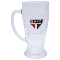 Caneca vidro bola futebol 420ml - spfc Caneca vidro bola futebol 420ml - spfc