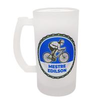 Caneca Vidro Chopp Personalizada Ciclismo Mountain Bike