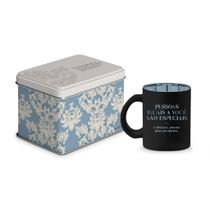 Caneca Vidro Diamond Metalic Lata 300ml Pessoas Iguais A Vc Caneca Vidro Diamond Metalic Lata 300ml Pessoas Iguais A Vc