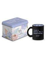 Caneca vidro diamond metalic lata 300ml - voce e forca brasfoot Caneca vidro diamond metalic lata 300ml - voce e forca brasfoot