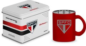 Caneca vidro diamond metalic lata times - sao paulo - Brasfoot Caneca vidro diamond metalic lata times - sao paulo - Brasfoot