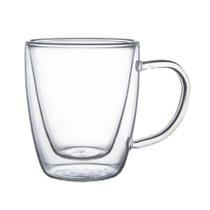 Caneca Vidro Duplo 450ml Napoles