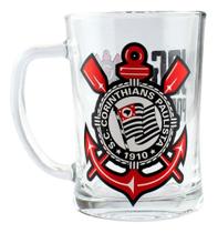 Caneca Vidro Gigante Democracia 650ml - Corinthians