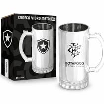 Caneca Vidro Metalic Botafogo 480ml Caneca Vidro Metalic Botafogo 480ml