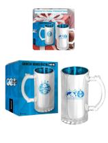 Caneca Vidro Reforçado Metalic 480Ml Cerveja Grêmio Oficial Caneca Vidro Reforçado Metalic 480Ml Cerveja Grêmio Oficial