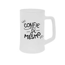 CANECA VIDRO SHOPP JATEADA 460ml "FRASES" CANECA VIDRO SHOPP JATEADA 460ml "FRASES"