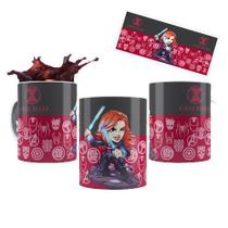 Caneca Viuva Negra Vingadores Cerâmica REF23