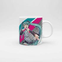 Caneca Vocaloid Hatsune Miku And Friends Branco Hatsune Miku Caneca Vocaloid Hatsune Miku And Friends Branco Hatsune Miku