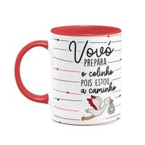 Caneca - Vovó prepara o colinho, pois estou a caminho! B-red Caneca - Vovó prepara o colinho, pois estou a caminho! B-red