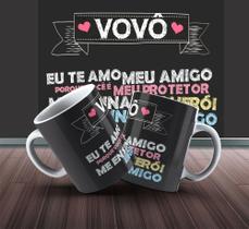 Caneca Vovô Te Amo 325ml Cerâmica