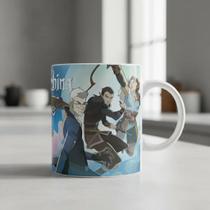 Caneca Vox Machina Percy Vax Scanlan Vex Keyleth Branco Vox Machina 2