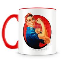 Caneca We Can Do It - Vermelha - Porcelana Personalizada