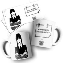 Caneca Wednesday Addams Wandinha Frases Quotes Mod 03