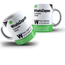 Caneca WhatsZepam Rótulo De Caixa De Remé Engraçada e Divertida - MEGA OFERTA!