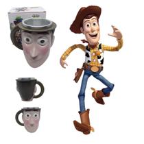 Caneca Woody 3D Toy Story Disney Pixar Oficial Decor Cowboy