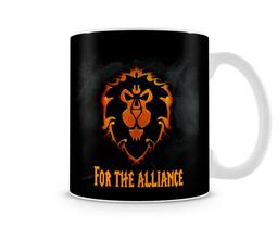 Caneca World Of Warcraft Aliança Caneca World Of Warcraft Aliança