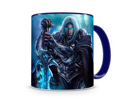Caneca World Of Warcraft Artha I Azul Caneca World Of Warcraft Artha I Azul