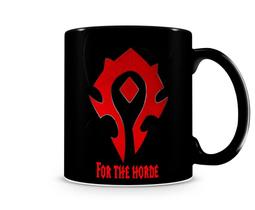 Caneca World Of Warcraft Horda - Preta Caneca World Of Warcraft Horda - Preta