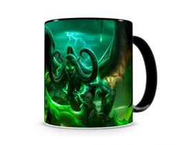 Caneca World Of Warcraft Illidan I Preta Caneca World Of Warcraft Illidan I Preta