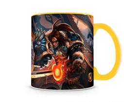 Caneca World Of Warcraft Varian I Amarela Caneca World Of Warcraft Varian I Amarela