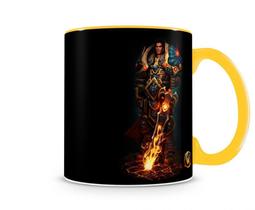 Caneca World Of Warcraft Varian II Amarela
