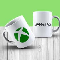 Caneca Xbox Personalizada Porcelana Gametag