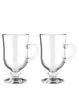 Caneca Xícara Cappuccino Café De Vidro 120ml C/2pçs Caneca Xícara Cappuccino Café De Vidro 120ml C/2pçs