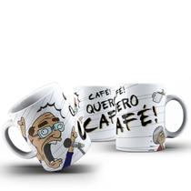 Caneca Xícara Cerâmica 325ml Presente Meme Eu Quero Café Caneca Xícara Cerâmica 325ml Presente Meme Eu Quero Café